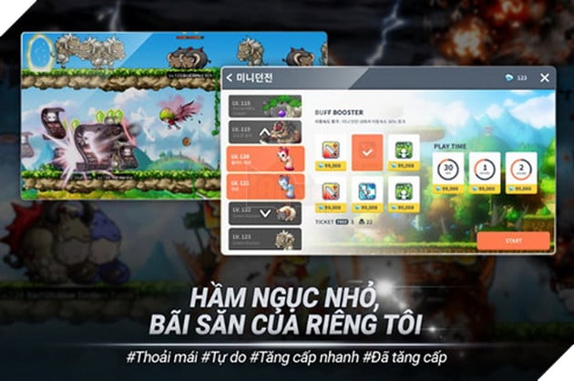 MapleStory M - Nấm Lùn Phiêu Lưu Kí hoài niệm chính thức trở lại với game thủ Việt 4