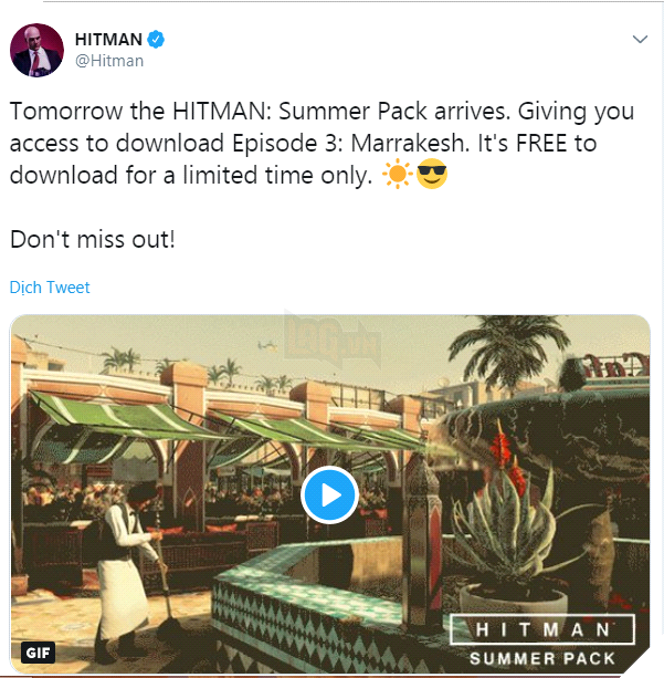 Hitman - Summer Pack, bom tấn AAA mùa hè 2018 sắp được phát tặng miễn phí - Ảnh 1.