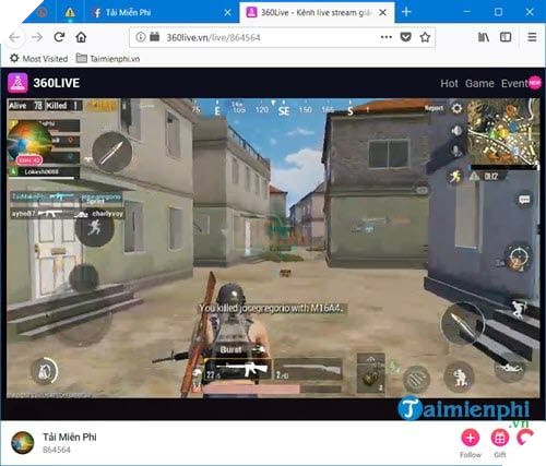 cach live stream pubg mobile tren dien thoai iphone android 10
