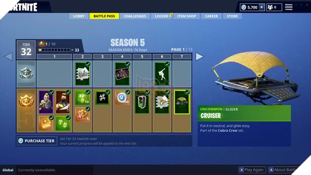 Fortnite: Chi tiết về Battle Pass Season 5 - Free V-Bucks, skin, giá bán và cách hoạt động 5