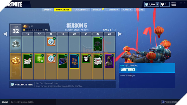 Fortnite: Chi tiết về Battle Pass Season 5 - Free V-Bucks, skin, giá bán và cách hoạt động 7