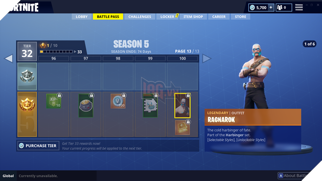 Fortnite: Chi tiết về Battle Pass Season 5 - Free V-Bucks, skin, giá bán và cách hoạt động 10