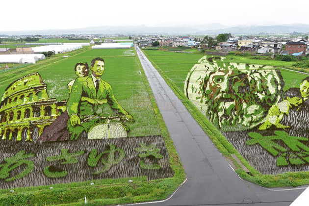 [Vui] Chỉ có tại Nhật Bản, người ta mới có thể vẽ tranh ngay trên ruộng lúa! - Ảnh 6.