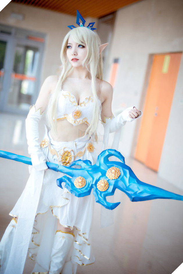 Ngắm cosplay nữ thần Janna cực xinh đẹp và gợi cảm - Ảnh 1.