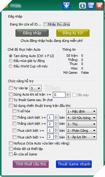 Xuất hiện phần mềm Auto FIFA Online 4, game thủ cẩn thận khi có thể mất tài khoản như chơi 2