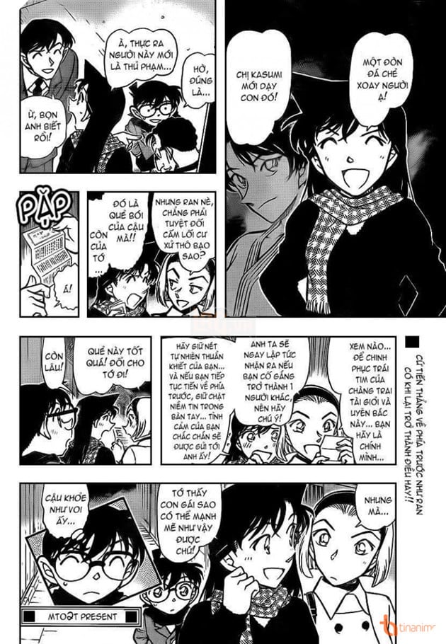 Cuối cùng sau bao nhiêu năm tiến sĩ Agasa trong CONAN cũng được tác giả Aoyama Gosho minh oan không phải là trùm cuối ! 6