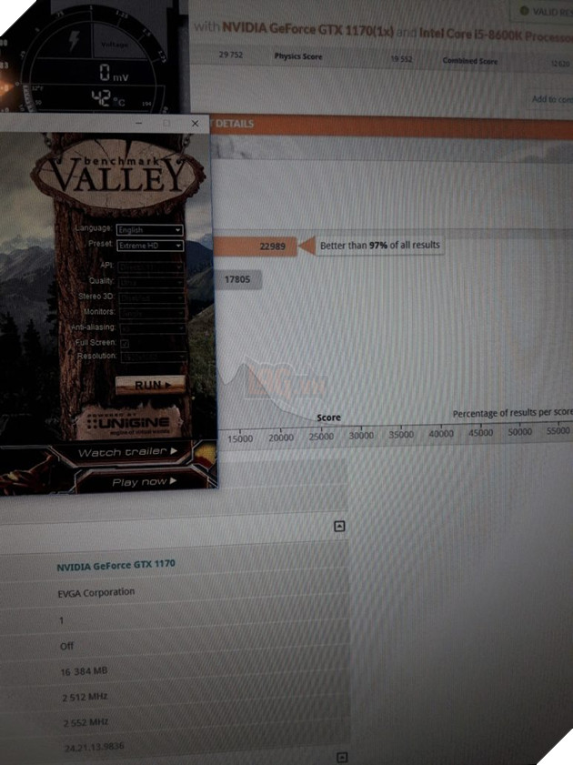 GTX 1170 vs GTX 1080 Ti: Lộ điểm benchmark GTX 1170, mạnh hơn 1080 Ti 4