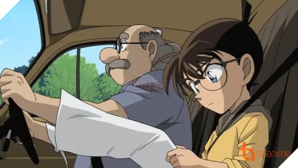 Cuối cùng sau bao nhiêu năm tiến sĩ Agasa trong CONAN cũng được tác giả Aoyama Gosho minh oan không phải là trùm cuối ! 2