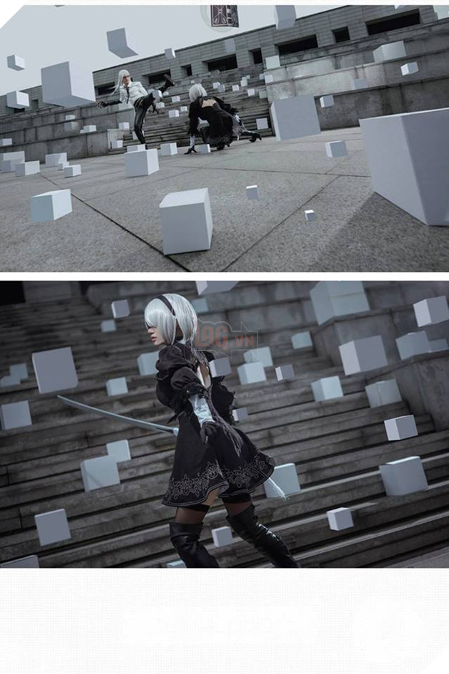 Bộ ảnh Cosplay Nier Automata đỉnh cao với màn đánh boss siêu ảo diệu 10