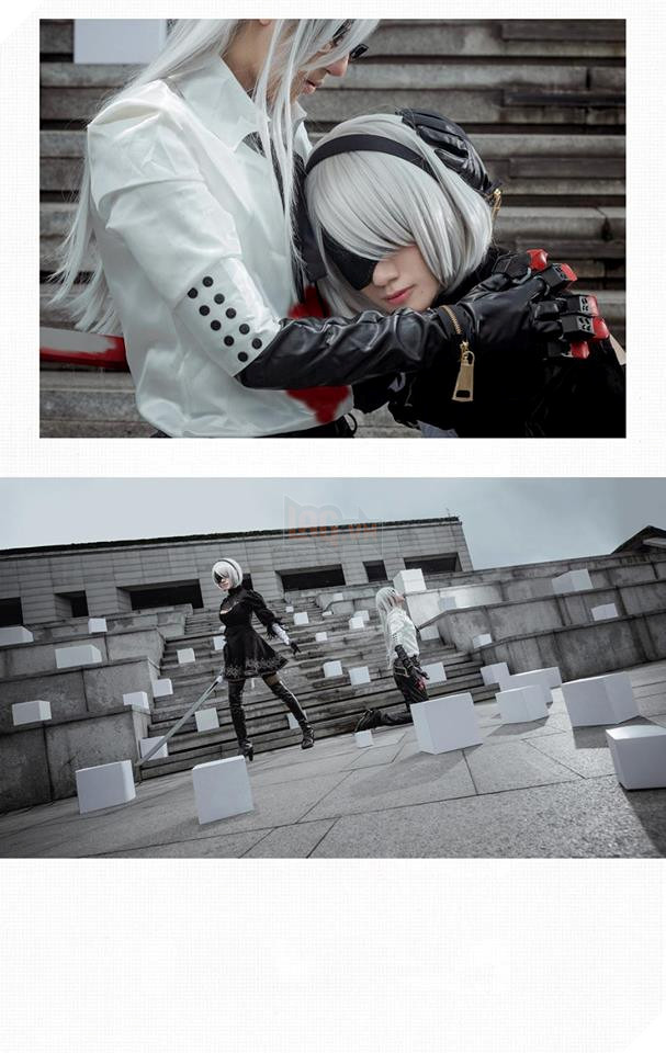 Bộ ảnh Cosplay Nier Automata đỉnh cao với màn đánh boss siêu ảo diệu 16