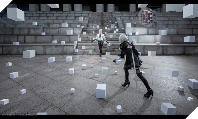 Bộ ảnh Cosplay Nier Automata đỉnh cao với màn đánh boss siêu ảo diệu