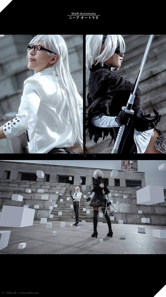 Bộ ảnh Cosplay Nier Automata đỉnh cao với màn đánh boss siêu ảo diệu 7