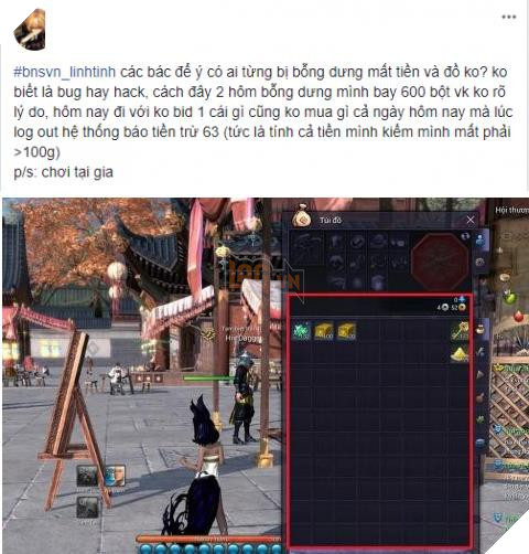 Game thủ Blade and Soul Việt nghi vấn NPH tuồn đồ tràn lan ra bên ngoài - Ảnh 1.