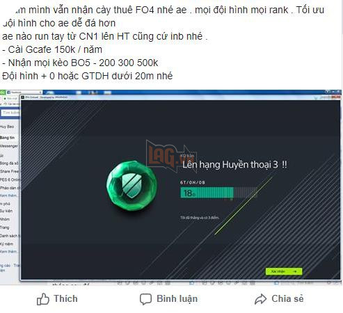 FIFA ONLINE 4: Bắt đầu xuất hiện tràn làn các dịch vụ cày thuê Rank - Ảnh 5.