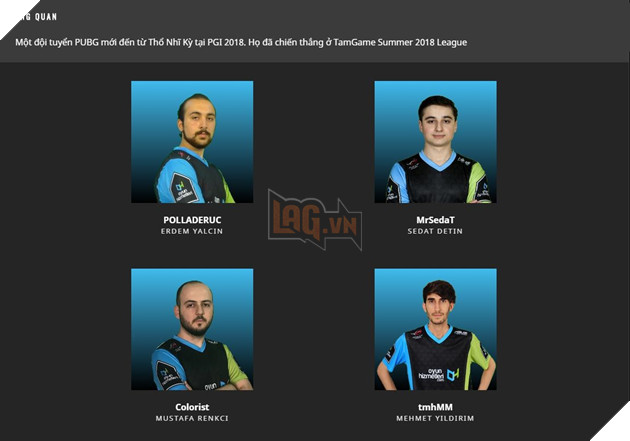 PUBG Global Invitational 2018: Giới thiệu sơ lược các đội tuyển tham dự PGI 2018 2