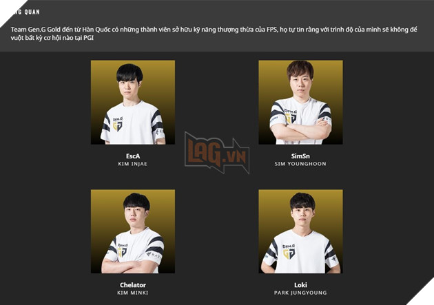 PUBG Global Invitational 2018: Giới thiệu sơ lược các đội tuyển tham dự PGI 2018 38