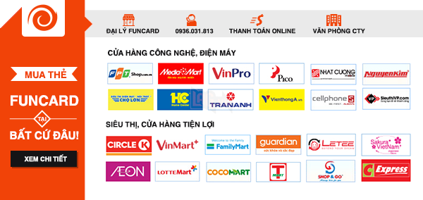 Liên Quân Poke - Hướng dẫn mua và nạp thẻ FunCard