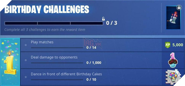 Fortnite ăn mừng sinh nhật 1 tuổi cùng cập nhật 5.1 với hàng loạt thay đổi mới 2