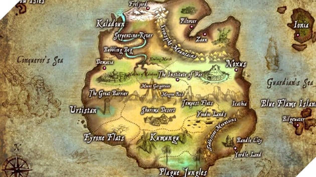 Bản đồ Runeterra: Khám phá vùng đất phép thuật Runeterra thông qua bản đồ đầy màu sắc và đẹp mắt. Dò xét các khu vực mới và tìm hiểu về các vật phẩm bí ẩn. Hãy sẵn sàng thử thách bản thân và chinh phục các đối thủ khác trên toàn thế giới.