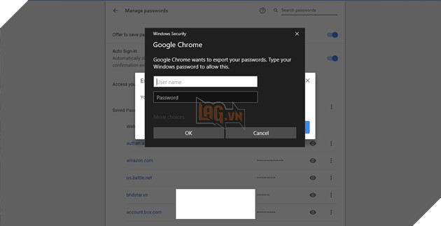 Thủ thuật truy xuất tất cả mật khẩu đã lưu trên Google Chrome 7