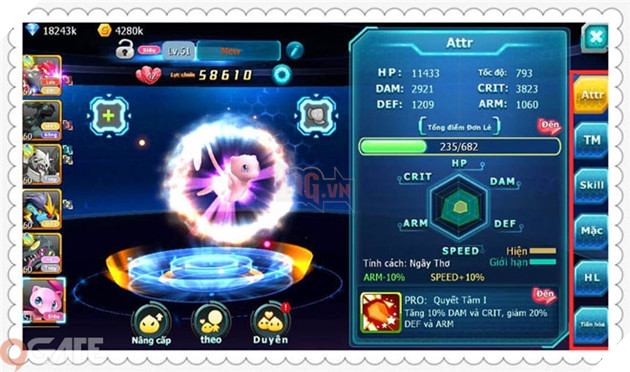 Liên Quân Poke - Pocketown - Hướng Dẫn Cách Tăng Lực Chiến Nhanh 3