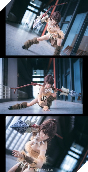 Nóng mặt với phiên bản Cosplay Nidalee trắng hồng ngất ngây siêu gợi cảm 5