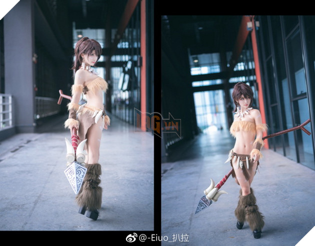 Nóng mặt với phiên bản Cosplay Nidalee trắng hồng ngất ngây siêu gợi cảm 4
