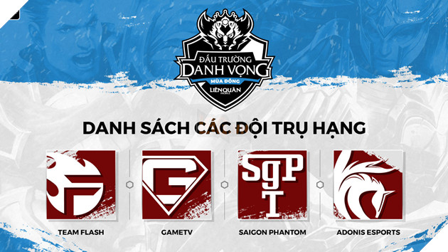 ĐẤU TRƯỜNG DANH VỌNG MÙA ĐÔNG 2018 CÓ TỔNG TRỊ GIÁ GIẢI THƯỞNG KỶ LỤC TẠI VIỆT NAM 2