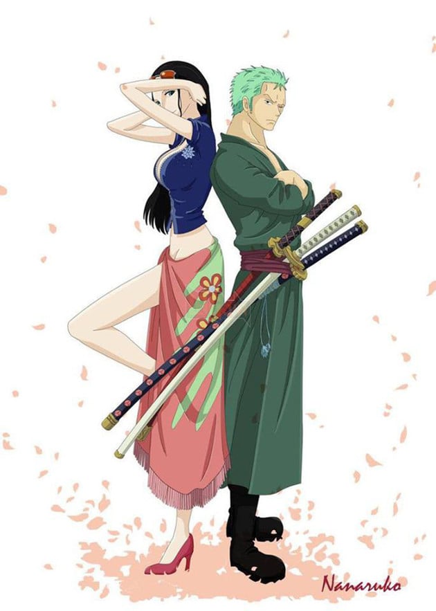 One Piece: Bộ fanart tình bể bình giữa Zoro và Robin khiến fan sướng lịm tim - Ảnh 5.