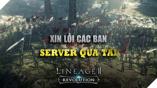 Lineage 2 Revolution khởi đầu Open Beta đáng tiếc khi server quá tải