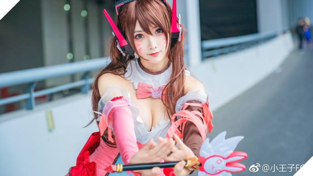 Overwatch: Bỏng mắt với bộ cosplay phiên bản mới - D.VA Cô phù thủy nhỏ  5