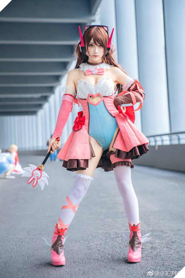 Overwatch: Bỏng mắt với bộ cosplay phiên bản mới - D.VA Cô phù thủy nhỏ  6