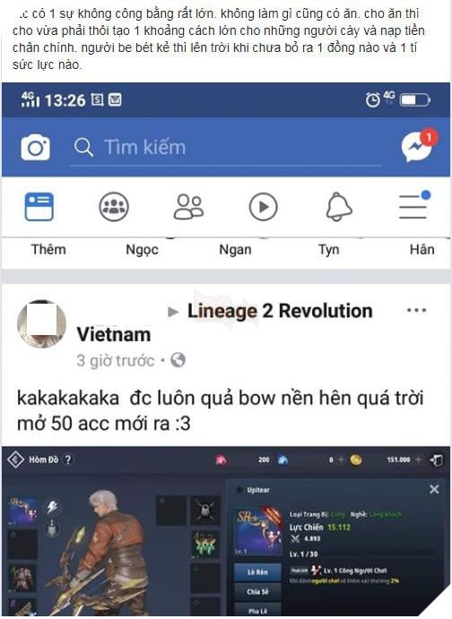 Lineage 2 Revolution: Game thủ dậy sóng trước phong trào lập acc clone khui đồ khủng phá nát trò chơi - Ảnh 2. Lineage 2 Revolution: Game thủ dậy sóng trước phong trào lập acc clone khui đồ khủng phá nát trò chơi - Ảnh 2.