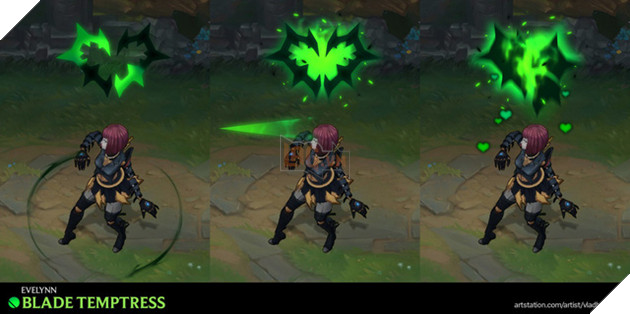 LMHT: Evelynn trở nên quyến rũ và ma mị hơn bao giờ hết với ý tưởng trang phục do fan thiết kế - Ảnh 7. LMHT: Evelynn trở nên quyến rũ và ma mị hơn bao giờ hết với ý tưởng trang phục do fan thiết kế - Ảnh 7.