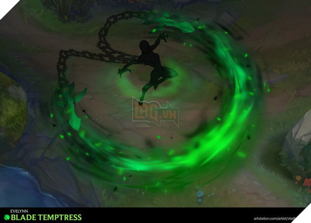 LMHT: Evelynn trở nên quyến rũ và ma mị hơn bao giờ hết với ý tưởng trang phục do fan thiết kế - Ảnh 8. LMHT: Evelynn trở nên quyến rũ và ma mị hơn bao giờ hết với ý tưởng trang phục do fan thiết kế - Ảnh 8.