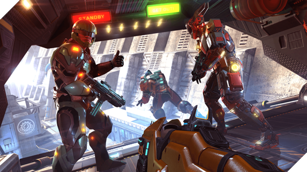 Top 5 tua game mobile tren dien thoai Android cuc hay buoc ban phai choi ngay 8 Tải ngay Shadowgun Legends - Phiên bản FPS đồ họa siêu khủng của Destiny trên nền tảng di động