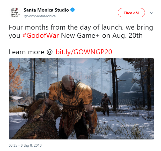 God of War cập nhật phần chơi mới, hứa hẹn tiếp tục là siêu phẩm của mùa hè 2018 - Ảnh 1. God of War cập nhật phần chơi mới, hứa hẹn tiếp tục là siêu phẩm của mùa hè 2018 - Ảnh 1.