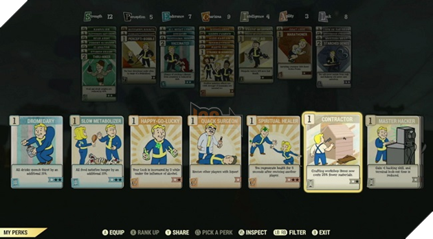 Fallout 76: Hé lộ toàn bộ Perk trong game, bạn lựa chọn lối build nào? 3