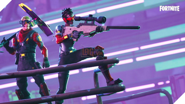 Fortnite cập nhật quả súng nhắm mới có khả năng 1 phát bay cả nhà mới xây