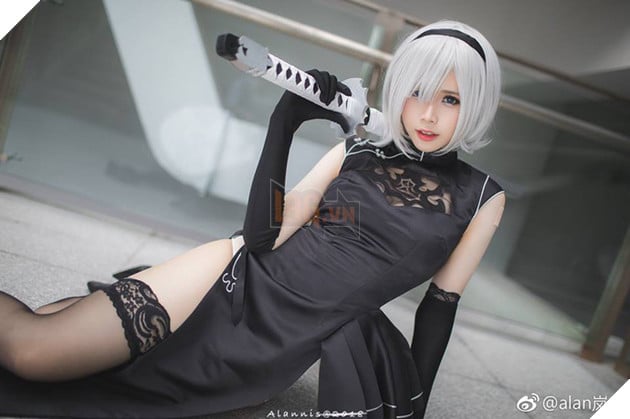 Lại ngất ngây với cosplay cô nàng 2B trong Nier: Automata - Ảnh 5.