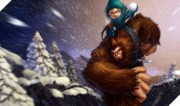 LMHT: Chiêm ngưỡng toàn bộ hình ảnh Splash-art trang phục tuyệt đẹp của Nunu sau khi được làm lại - Ảnh 9. LMHT: Chiêm ngưỡng toàn bộ hình ảnh Splash-art trang phục tuyệt đẹp của Nunu sau khi được làm lại - Ảnh 9.