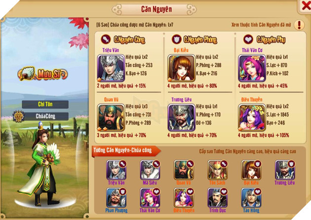 Các tính năng độc đáo chưa game nào có xuất hiện trong Quân Sư Liên Minh 4