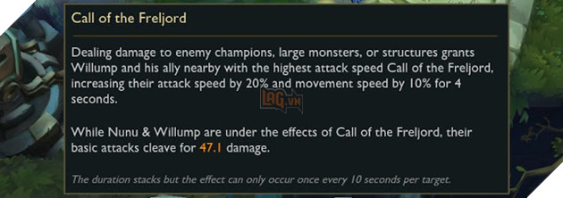 LMHT: Tổng hợp thông số và kỹ năng của Nunu Mới, một loạt trang phục siêu đẹp xuất hiện tại máy chủ PBE 2