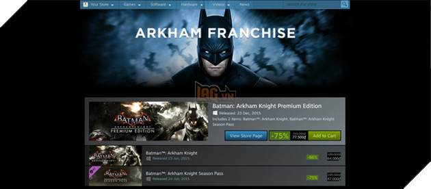 Nhận ngay siêu phẩm Batman Arkham đang được giảm giá chỉ bằng một bữa ăn sáng - Ảnh 1.