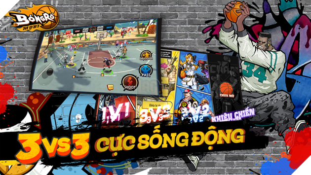 VNG bất ngờ cho đăng ký trước siêu phẩm Bóng Rổ Mobi nhận giày Nike và code cực hot 5