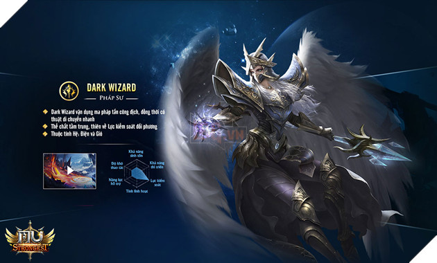 MU Strongest Hệ thống nhân vật quen thuộc của lục địa MU 5