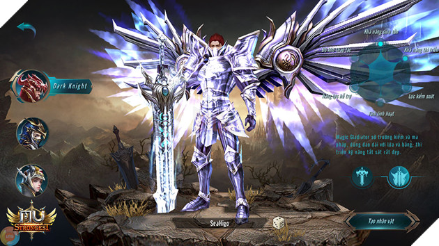 MU Strongest Hệ thống nhân vật quen thuộc của lục địa MU 8