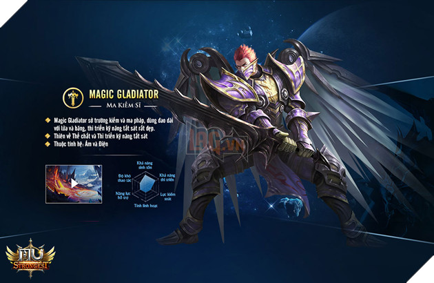 MU Strongest Hệ thống nhân vật quen thuộc của lục địa MU 2