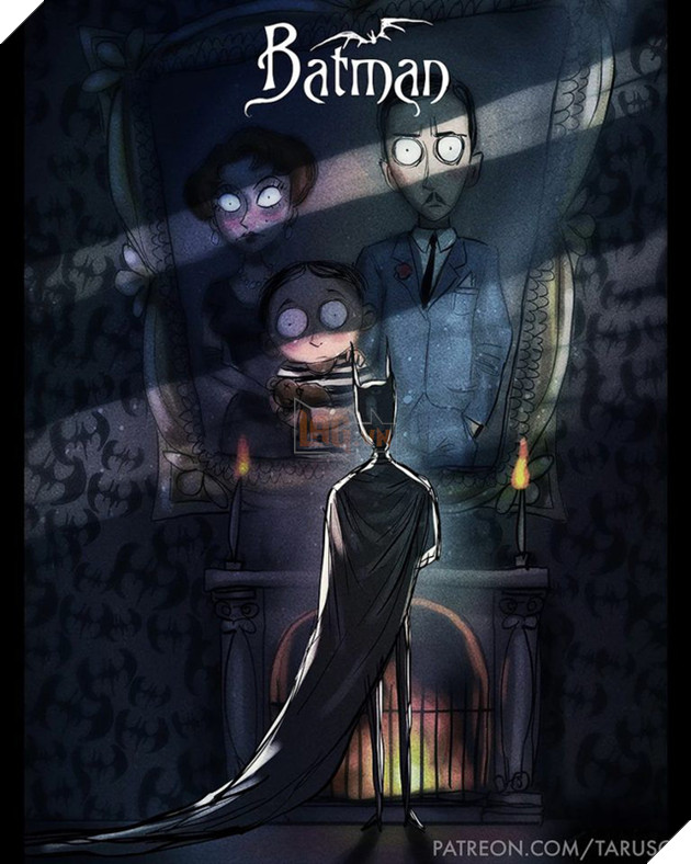 Các siêu anh hùng DC và Marvel được vẽ theo phong cách kì dị của Tim Burton thì sẽ như thế nào? - Ảnh 1. Các siêu anh hùng DC và Marvel được vẽ theo phong cách kì dị của Tim Burton thì sẽ như thế nào? - Ảnh 1.