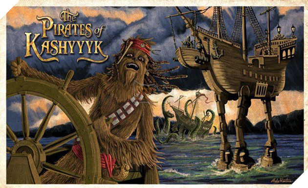 Khi các nhân vật của nhà Chuột rủ nhau tới vũ trụ Star Wars náo loạn - Ảnh 7.